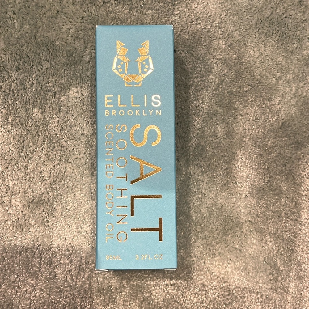 Ellis Brooklyn Salt Body Oil, New in Box, 3.2 fl oz